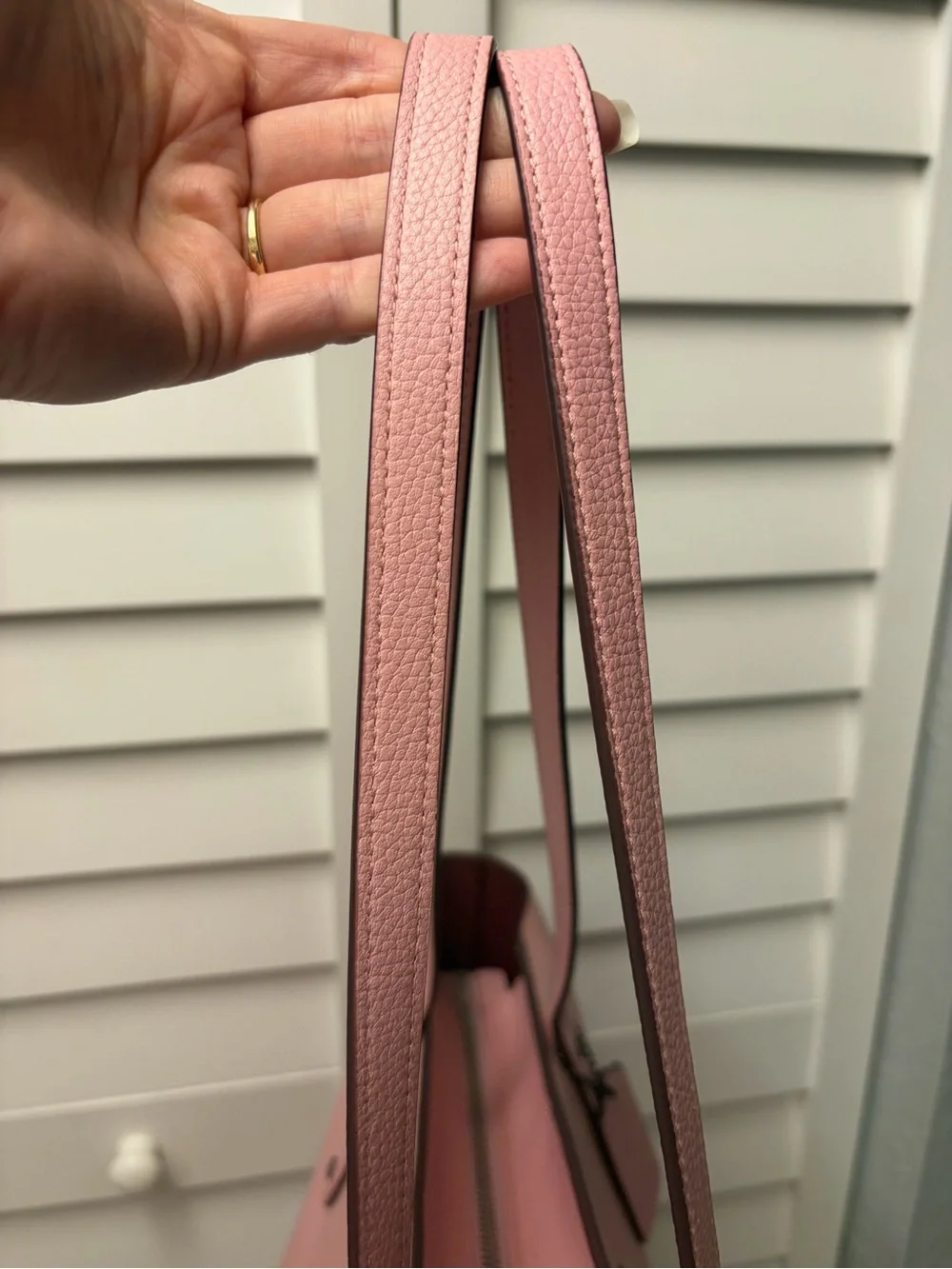 Coach Pink Daisy Tote with Daisy Duck Motif